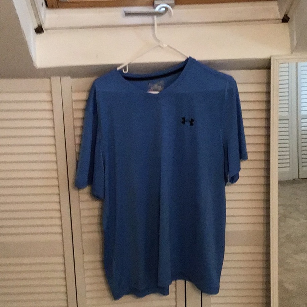 Light blue Under Armour Athletic Tee